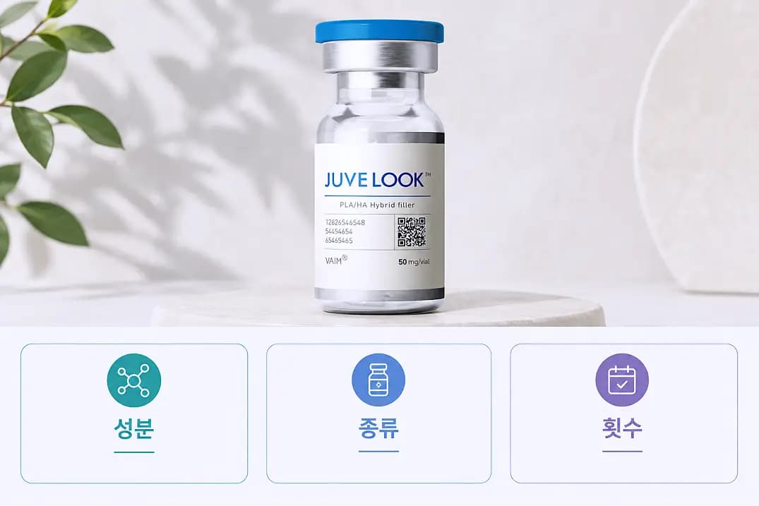 쥬베룩 유지기간이 성분, 종류, 횟수에 따라 다르게 안내되는 이유